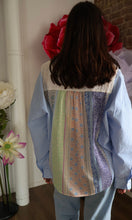 Kin Mixed Oversized Long Sleeve Top