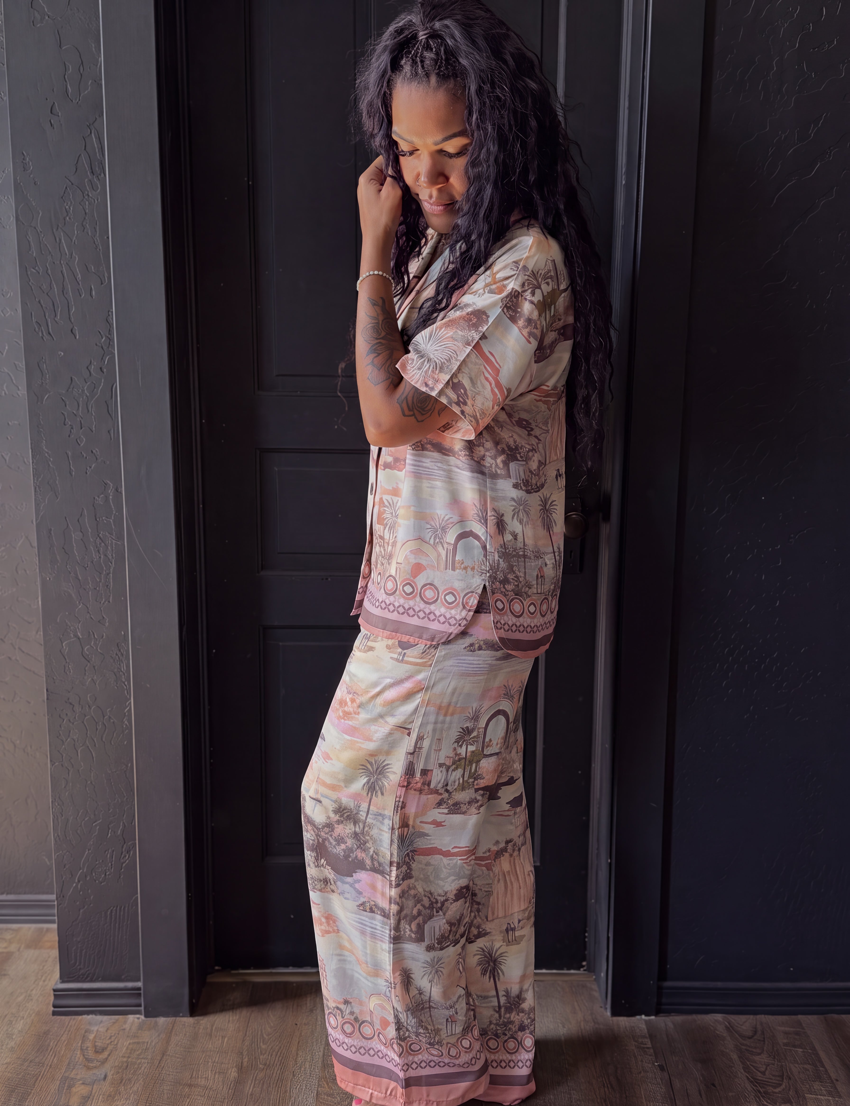 Isla Riviera Maya Wide Leg Pants