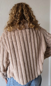 Monroe Faux Fur Crop Jacket