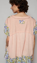 Kurt Pink Floral Oversized Top