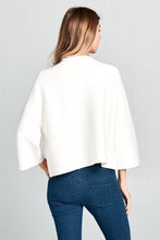 Milo Ivory Loose Fit Long Sleeve Top