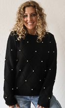 Mars Black Pearl Detailed Sweater
