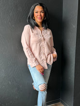 Urvi Pink Mist Soft-Washed Tencel Oversized Shirt