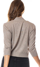 Mable Camel Open Bolero Knit Cardigan