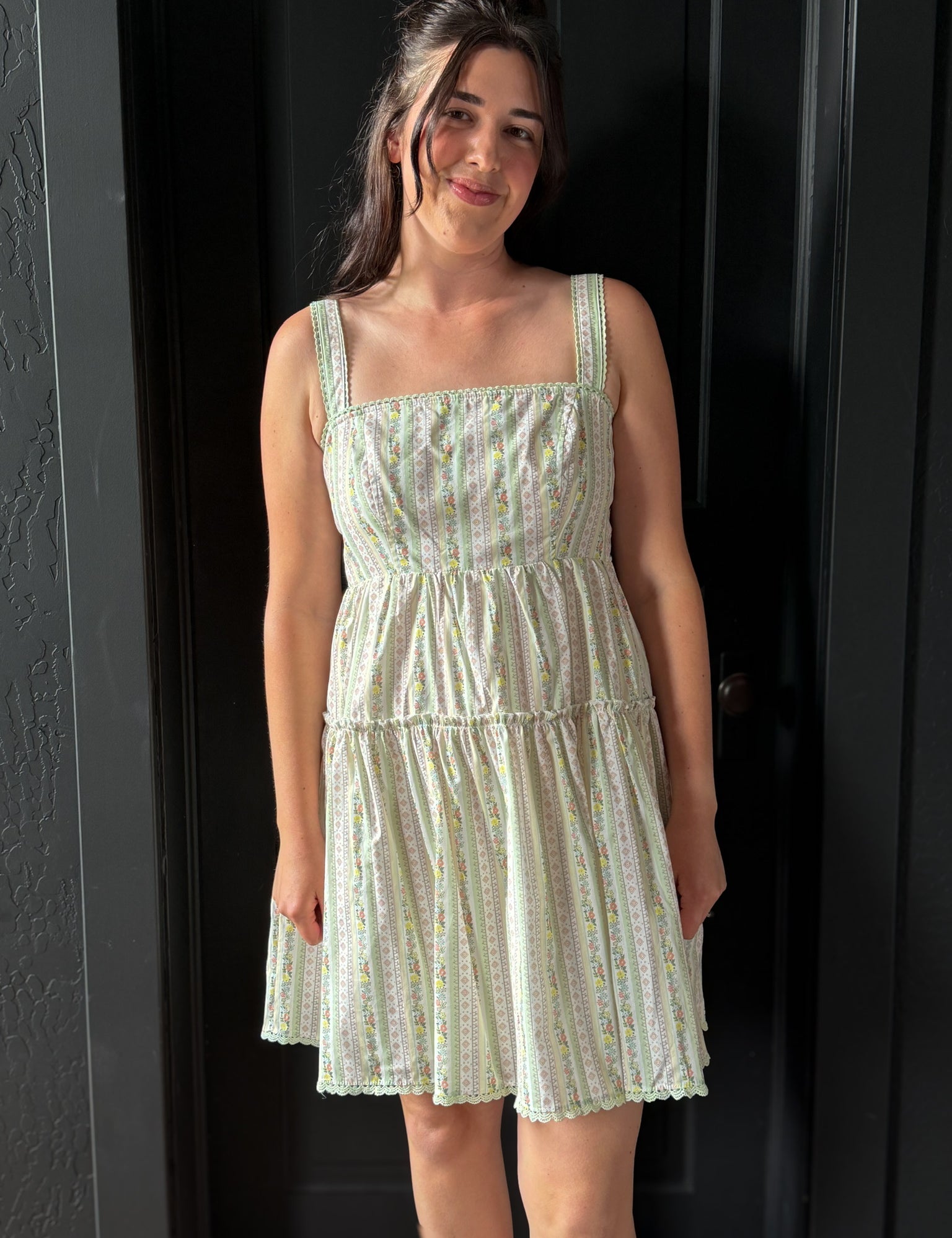 Haylee Cotton Sleeveless Mini Dress