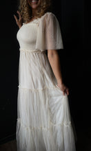 Orrel Smocked Top Mesh Maxi Dress