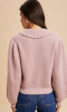 Rhett Chunky Collar Knitted Cardigan