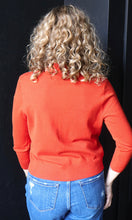 Mable Rust Open Bolero Knit Cardigan