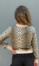 Monica Brushed Leopard Print Cardigan