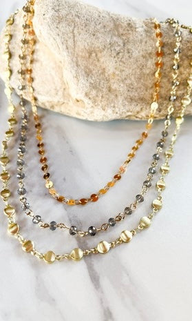 Trinity Gold Necklace