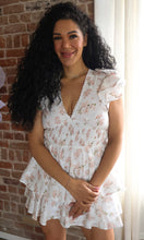 Sterling Short Ruffled Sleeve Mini Dress