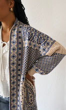 Marian Paisley Motif Sweater Coatigan