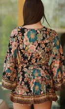 Patrick V Neck Bell Sleeve Tunic Top