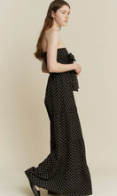 Greyson Polka dot Tie Front Jumpsuit