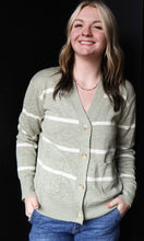 Ryker Lightweight Stripe Oversized Cardigan