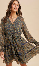 Lane Daffodil Midnight Floral Lace Overlay Mini Dress