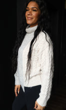 Royal Color Block Turtle Neck Sweater