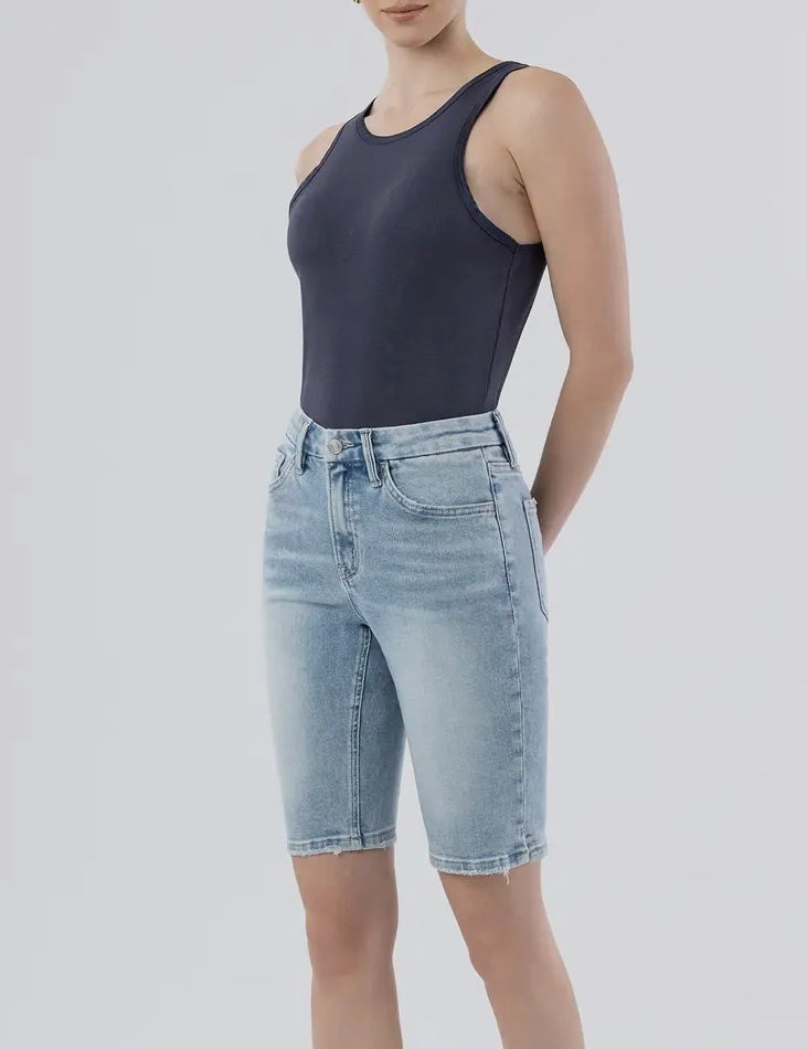 Arrika High Rise Seamless Bermuda Shorts