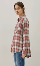 Logan Classic Rosewood Plaid Shirt