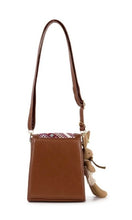 Edawrd Black Decorative Accent Shoulder Bag