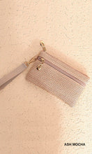 Romeo Boho Woven Straw Wristlet Wallet Bag