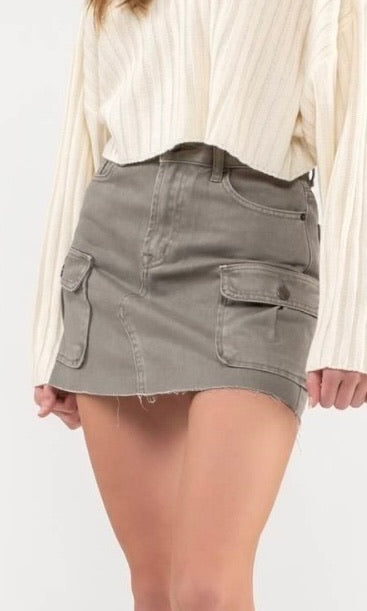 Love Cargo Mini Skirt