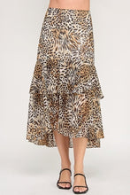 Melody Animal Print Maxi Skirt-Multi