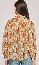 Marcus Button Up Floral Blouse