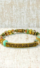 Potty Mouth Beaded Bracelet