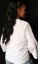 Owen Cotton Blouse Embroidery and Lace Trim