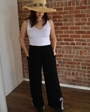 Travis Black Loose Fit Pants