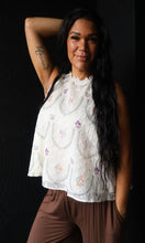 Payton Floral Embroidery Babydoll Top