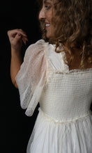 Orrel Smocked Top Mesh Maxi Dress