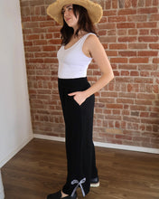 Travis Black Loose Fit Pants