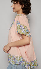 Kurt Pink Floral Oversized Top
