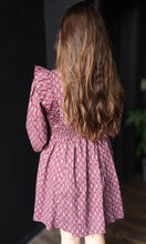 Osvaldo Notched Ruffled Cotton Mini Dress