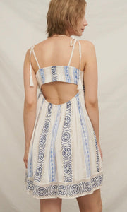 Khali Open Back Mini Dress