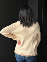 Uzziah Larkspur Ribbed Knit Top