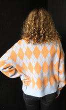 Oskar Argyle Patterned Jacquard Cardigan