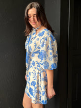 Samira Short Sleeve Printed Mini Dress