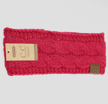 Solid Cable Knit Cc Women's Fashion Headband