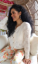 Karim Textured Weave Button Down Cardigan