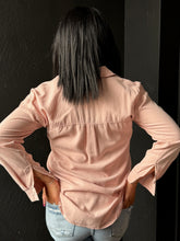 Urvi Pink Mist Soft-Washed Tencel Oversized Shirt