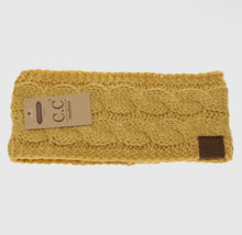 Solid Cable Knit Cc Women's Fashion Headband