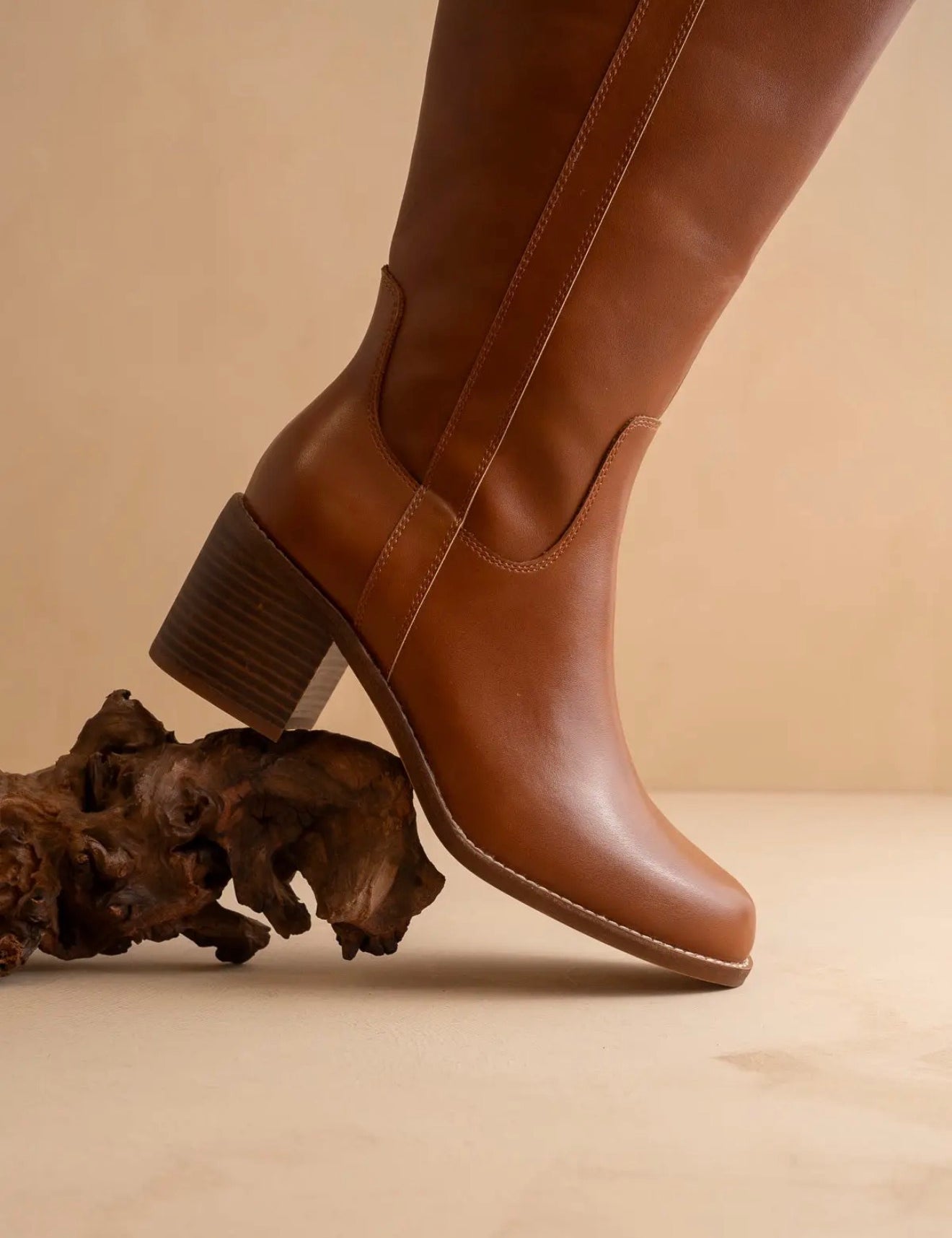 The Harriet Brown Tall Riding Fall Boot