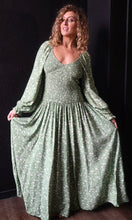 Octavio Smocked Dropwaist Maxi Dress