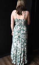 Qasim V Neck Twist Front Cut Out Maxi Dress