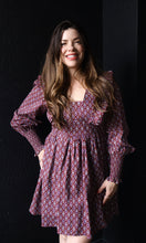 Osvaldo Notched Ruffled Cotton Mini Dress