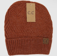 Chevron Knit Cuff C.C Beanie