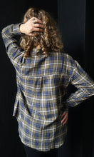Noelle Olive Scottish Plaid Classic Shirt